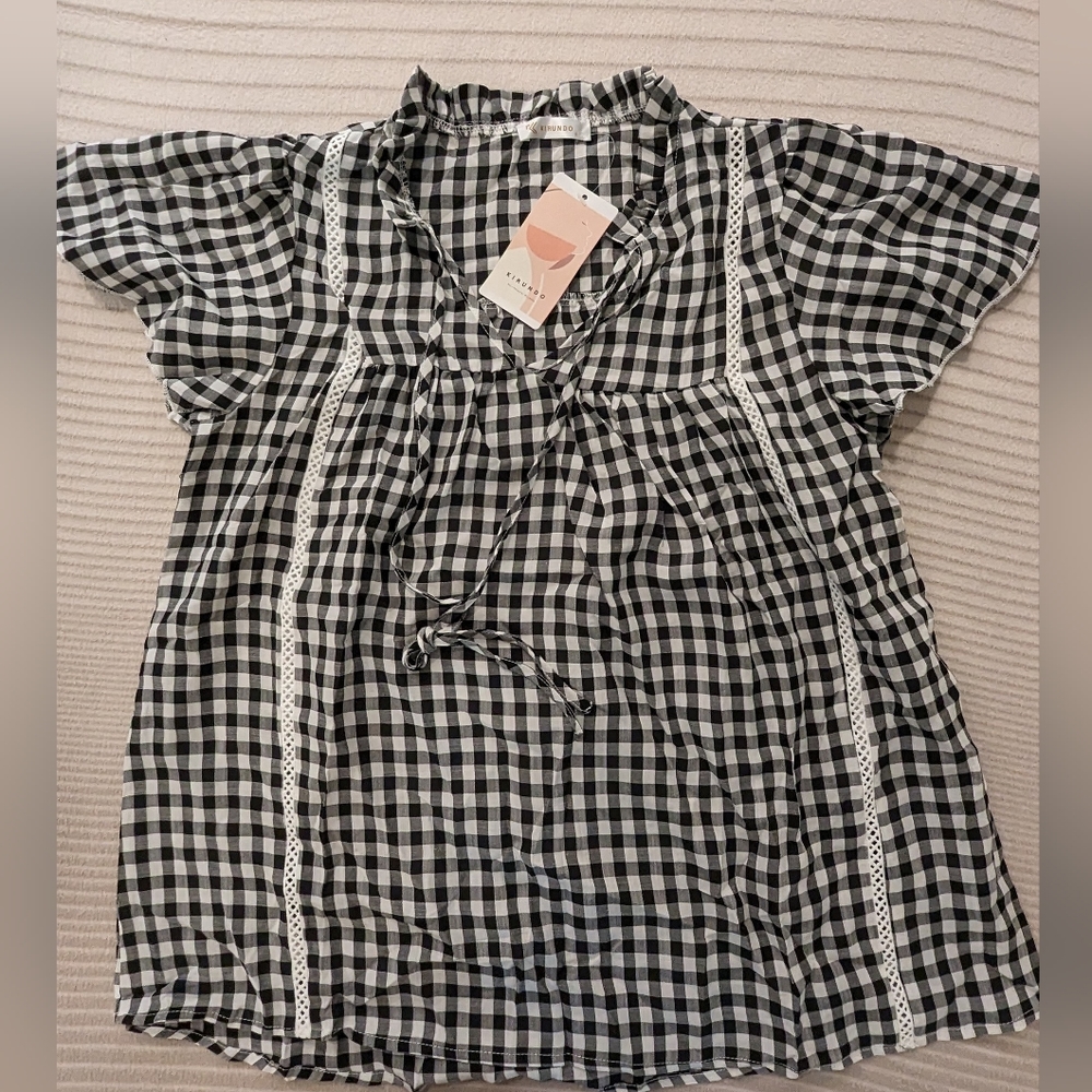 🕶️ NWT🌞 Buffalo Plaid Top